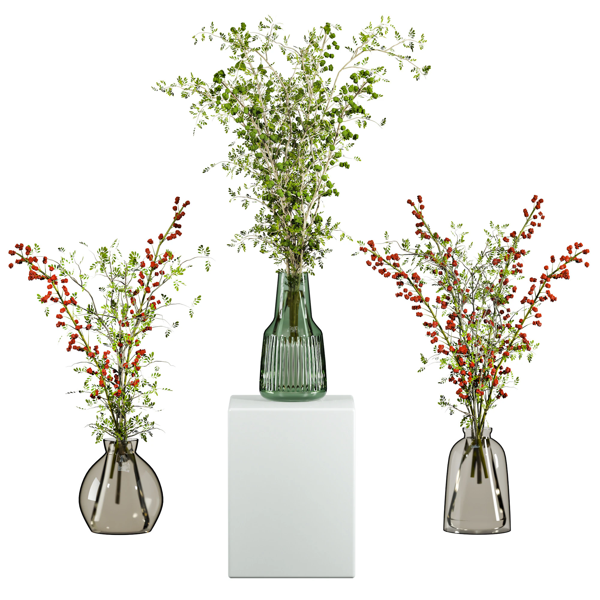 Bouquet 3D Model .c4d .max .obj .3ds .fbx .stl .blend