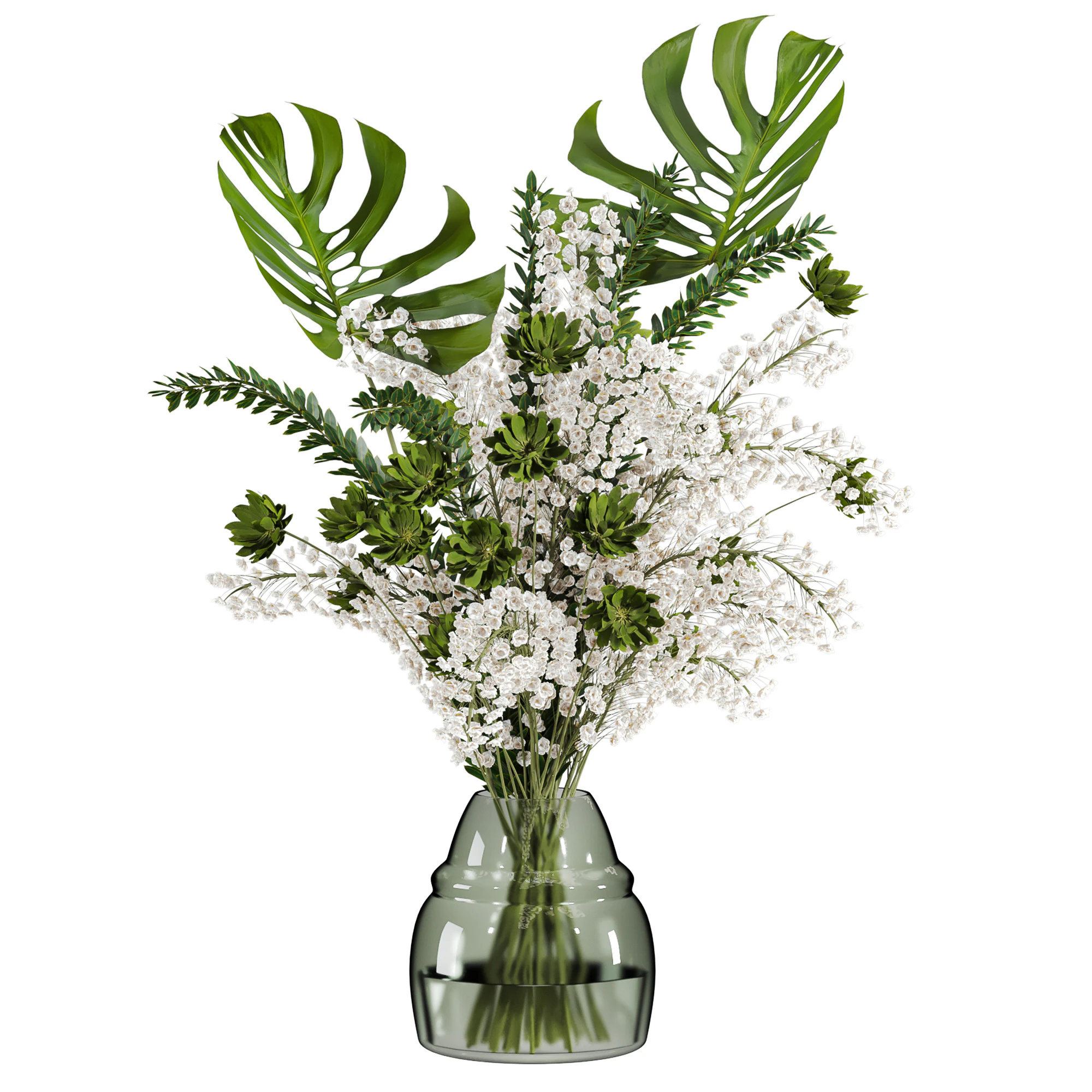 Bouquet 3D Model .c4d .max .obj .3ds .fbx .stl .blend 