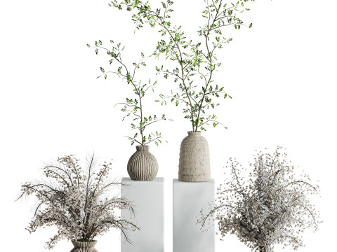 Bouquet set 3Dモデル