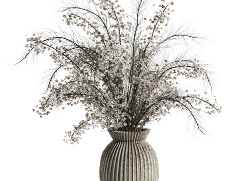 Bouquet set Modello 3D