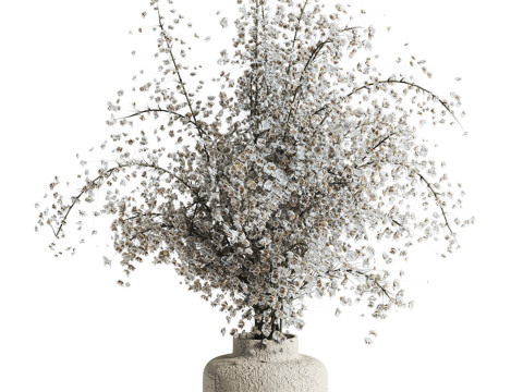 Bouquet set Modello 3D
