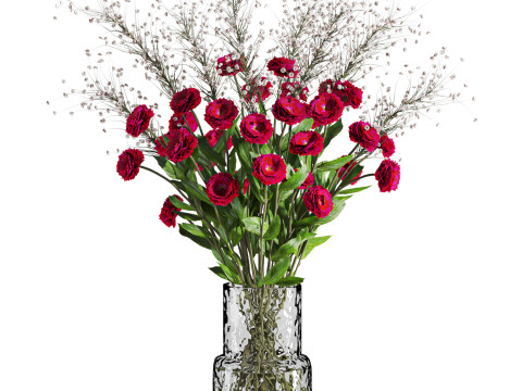 Bouquet Modelo 3D