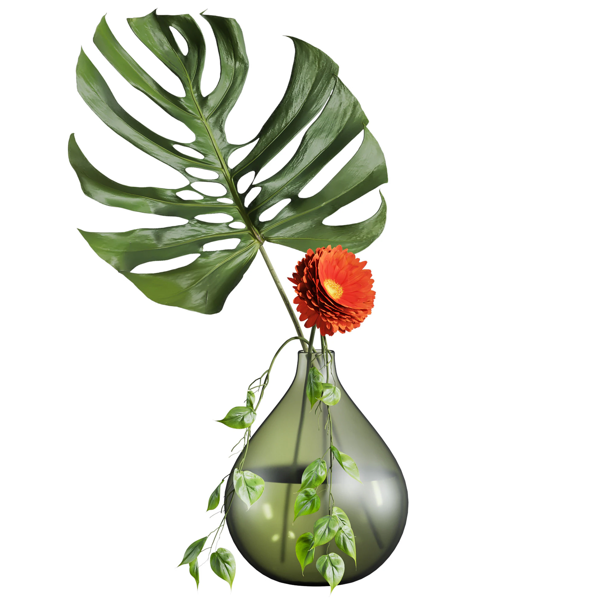 Bouquet 3D Model .c4d .max .obj .3ds .fbx .stl .blend 