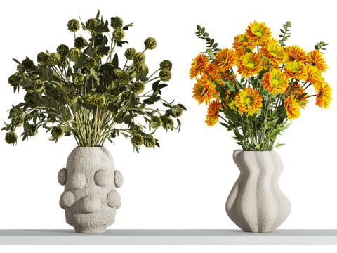 Bouquets 3D Model