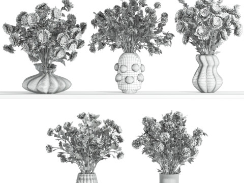 Bouquets 3D Model