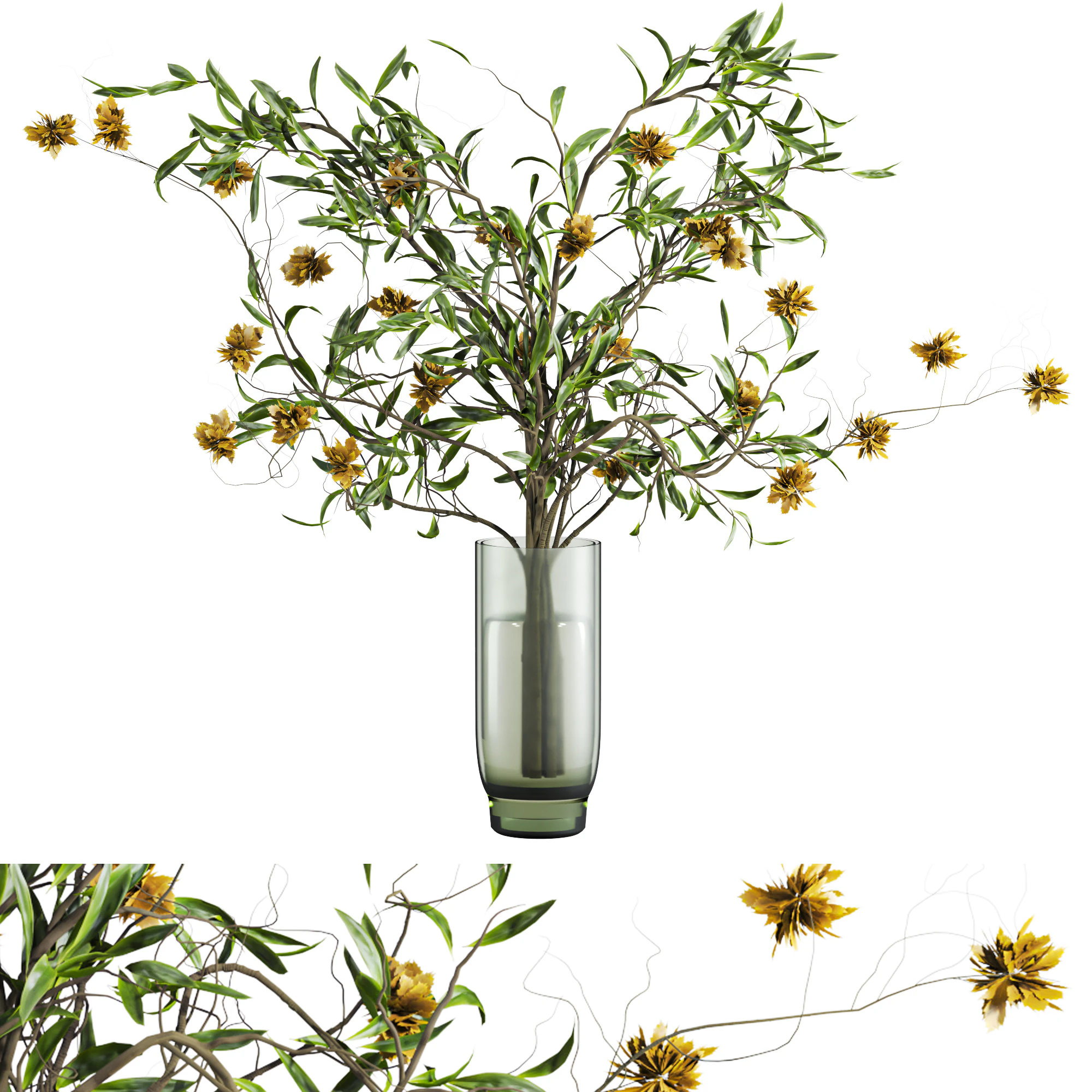 Bouquet 3D Model .c4d .max .obj .3ds .fbx .stl .blend 