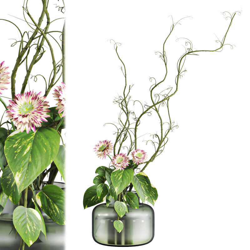 Букет 3D Модель .c4d .max .obj .3ds .fbx .stl .blend