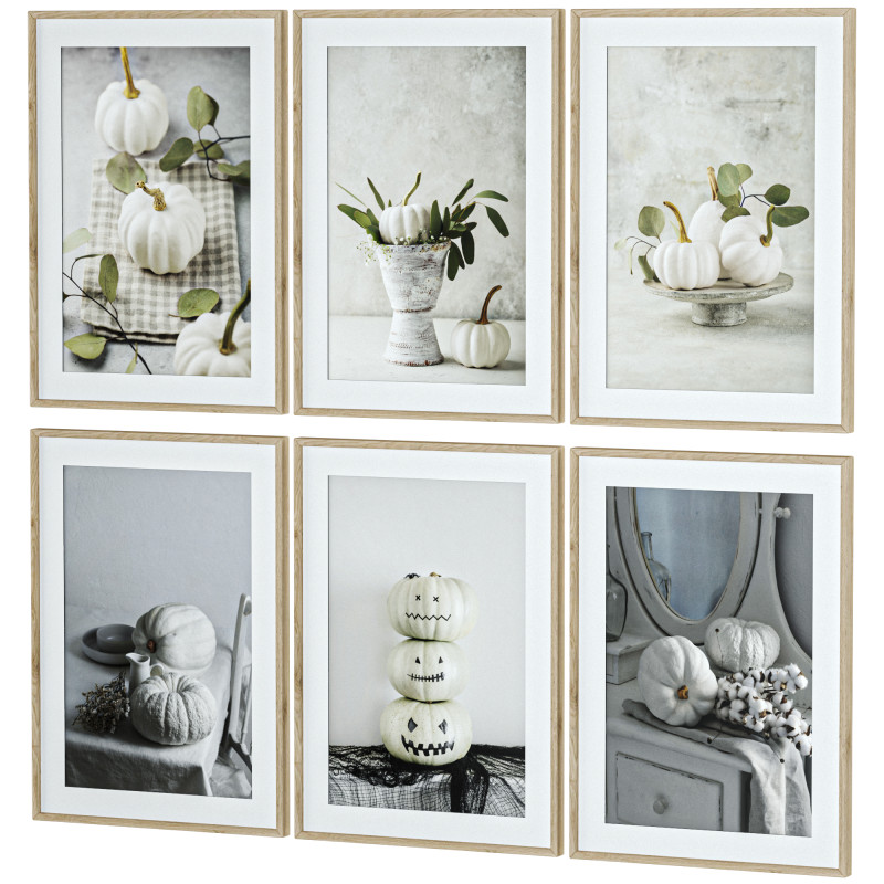 Set bingkai labu Model 3D .c4d .max .obj .3ds .fbx .stl .blend 