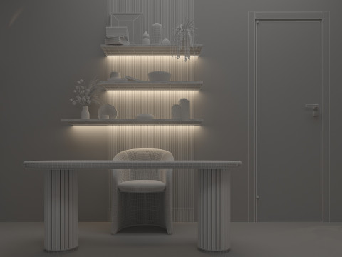 Bedroom -Boho Bedroom Design Model 3D