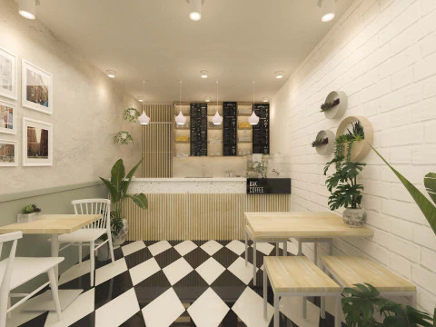 Caffetteria Caffetteria Modello 3D