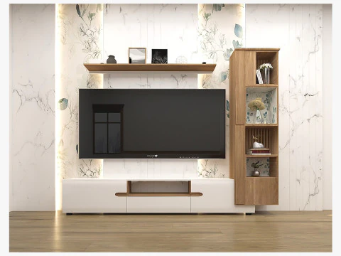 unidad de televisi&oacute;n Modelo 3D