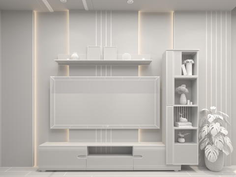 Tv unit 3D Model