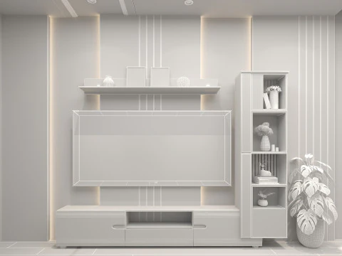 Tv unit 3D Model