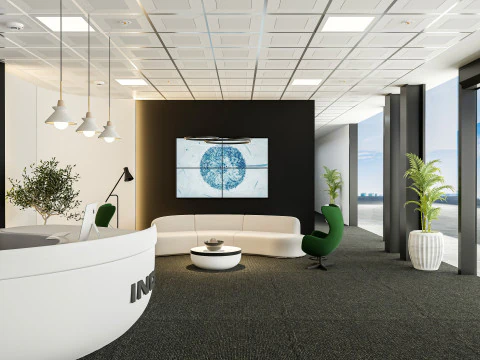 Eye and healthcare store 3D Model