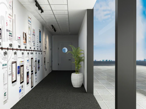 Eye and healthcare store 3D Model