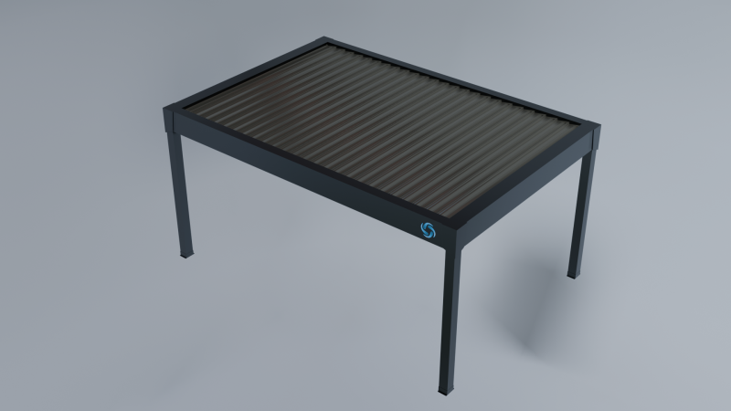 Bioklimatic Pergola 3D 모델 .c4d .max .obj .3ds .fbx .stl .blend 