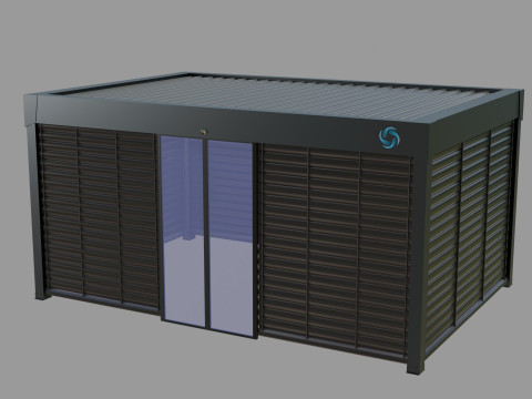 Alushade Bioklimatikli Pergola 3Dモデル