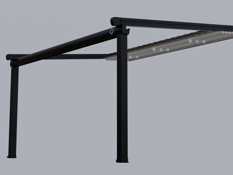 Pergola Tente Model 3D