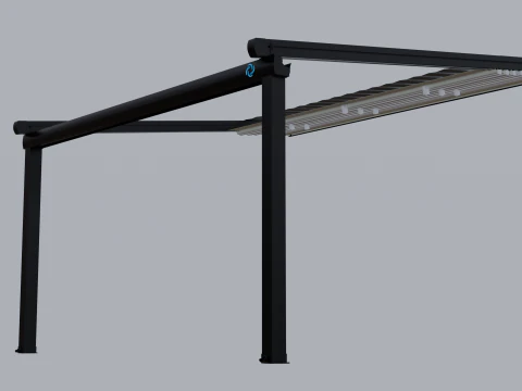 Pergola Tente 3D Model