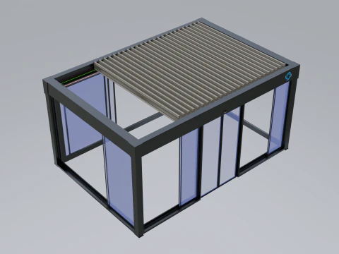 Surme Cam Bioklimatik 3D Model