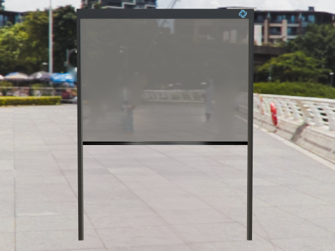 Zip Perde 3D 모델