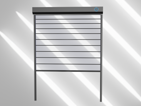Solidroll Keskin Panelli Pergola Modèle 3D