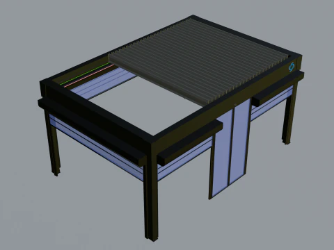 Solidrol Oval Panelli Bioklimatik 3D Model