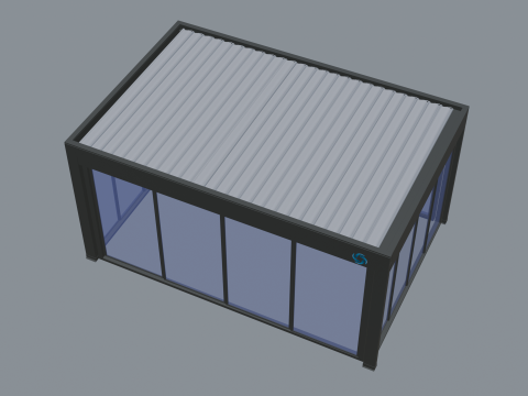 Surgulu Pergola Modèle 3D