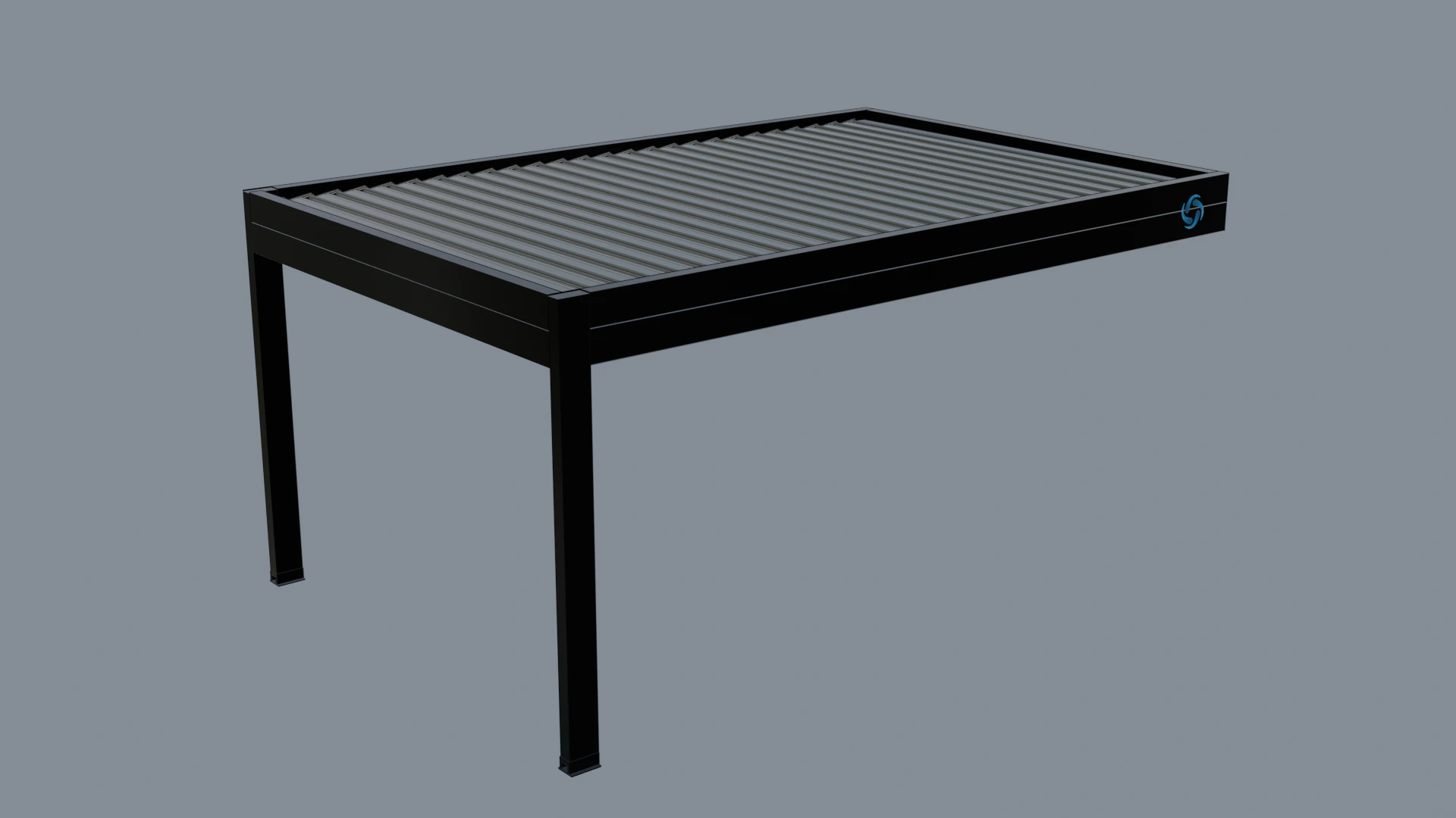 BCubeClassicPergola 3D Model .c4d .max .obj .3ds .fbx .stl .blend 