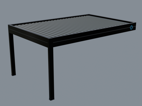 BCubeClassicPergola 3D Model