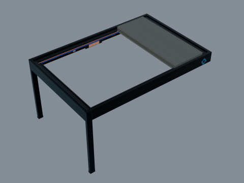 BCubeClassicPergola Modelo 3D