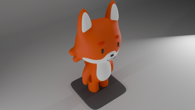 Fox Character Modelo 3D .c4d .max .obj .3ds .fbx .stl .blend 