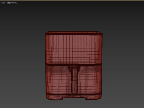 Oil-Free Fryer 3D Model