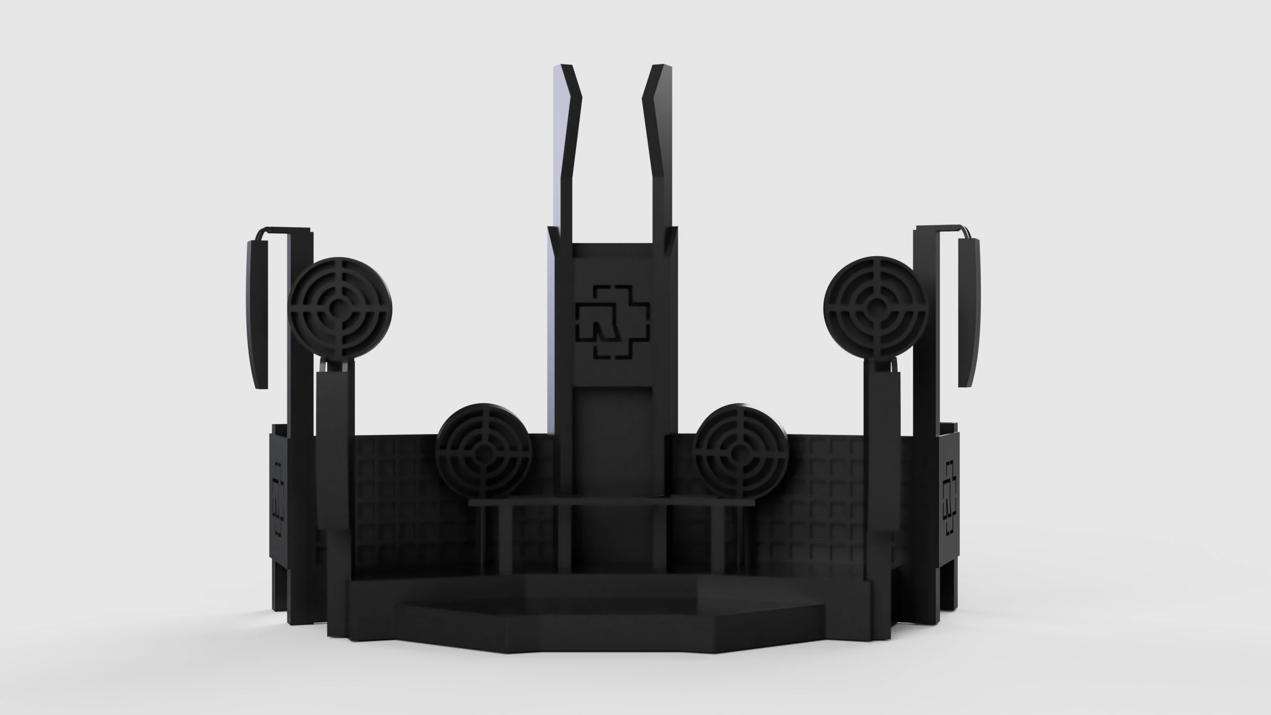 Rammstein Stage 3D Print Model .c4d .max .obj .3ds .fbx .stl .blend 