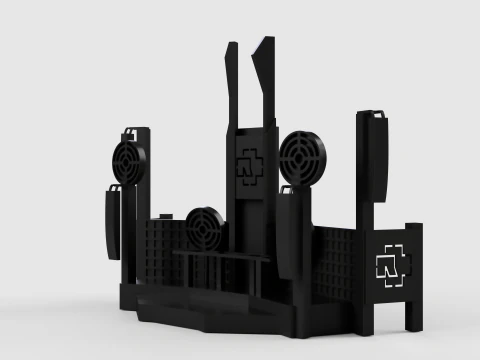 Rammstein Stage 3D Print Model