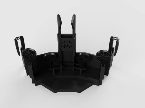 Rammstein Stage 3D Print Model