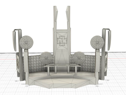 Rammstein Stage 3D Print Model
