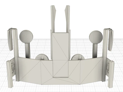 Rammstein Stage 3D Print Model