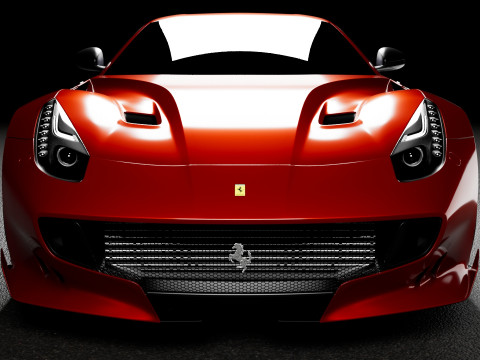 Ferrari F12 TDF 3D Model