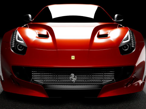 Ferrari F12 TDF 3D Model