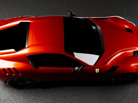 Ferrari F12 TDF 3D Model