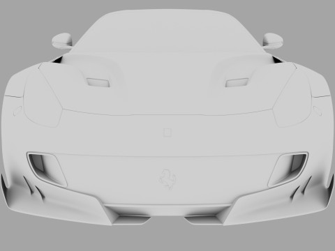 Ferrari F12 TDF 3D Model