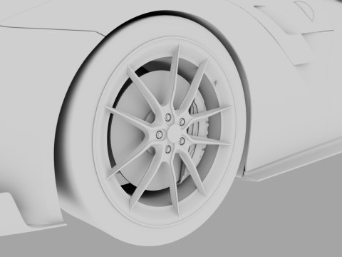 Ferrari F12 TDF 3D Model
