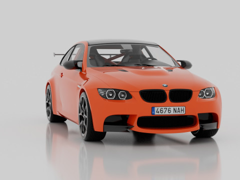 M3 GTS 3D Model