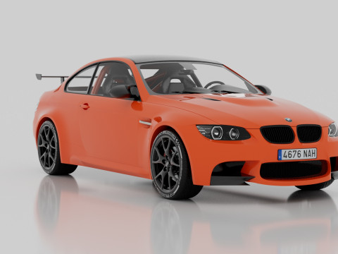 M3 GTS 3D Model
