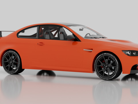 M3 GTS 3D Model
