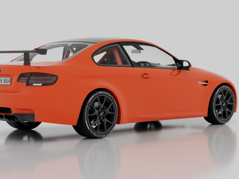 M3 GTS 3D Model