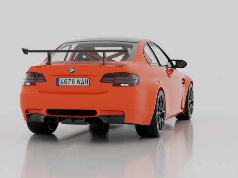 M3 GTS 3D Model