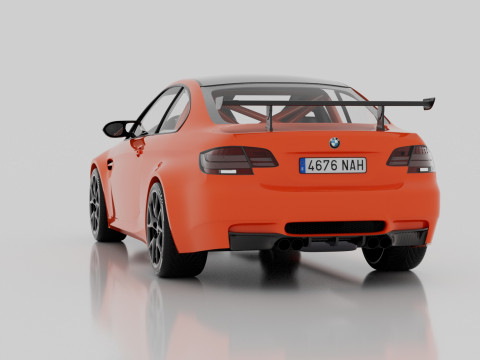 M3 GTS 3D Model
