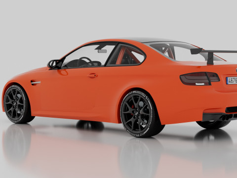 M3 GTS 3D Model
